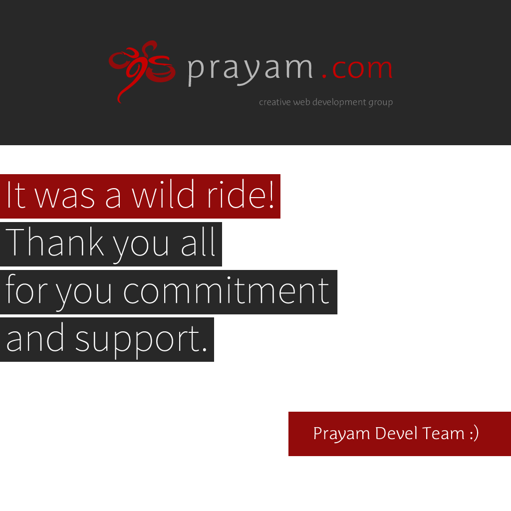 It was a wild ride!